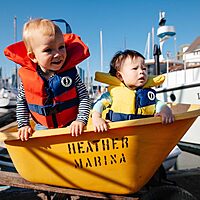 Mustang Survival Infant Lil Legends Foam Vest - Red/Navy