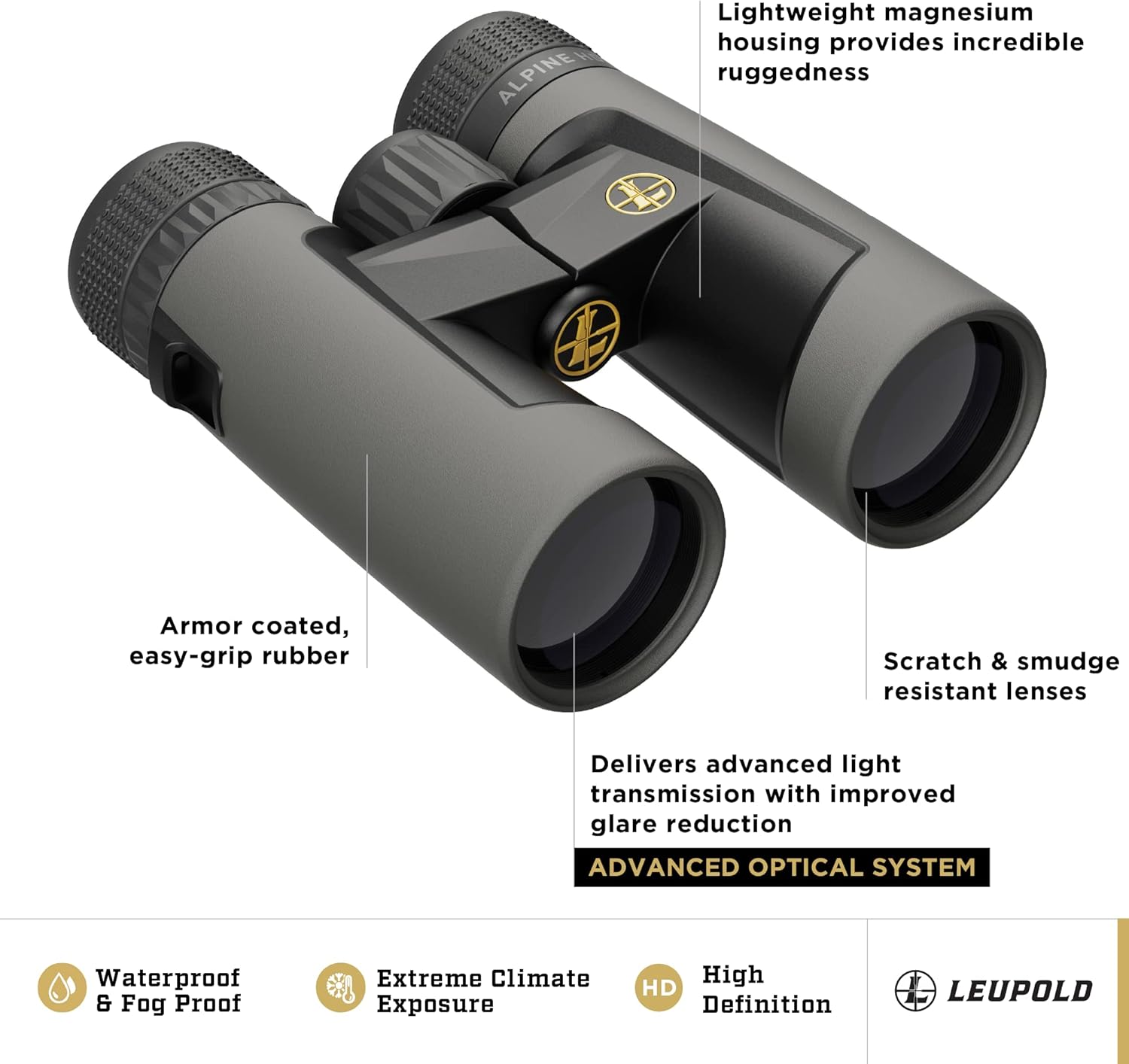 Leupold BX-2 Alpine HD Binoculars