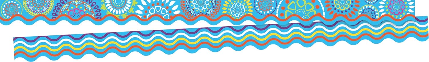 BARKER CREEK Double-Sided Trim Set of 3 Classroom Border Strips