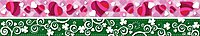 BARKER CREEK Double-Sided Border, Hearts and Clover, for Bulletin Boards, Reception Areas, Halls, Break Rooms, Office