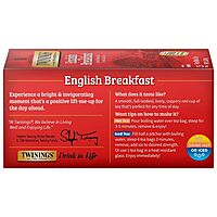 Twinings English Breakfast Tea, 25 Count (Pack of 1)
