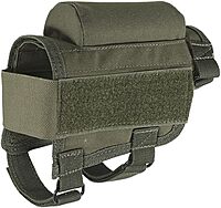 VOODOO TACTICAL Adjustable Buttstock Cheek Piece with Ammo Carrier
