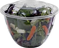 ECO-PRODUCTS Compostable Clear PLA Salad Bowls with Lids, Case of 150