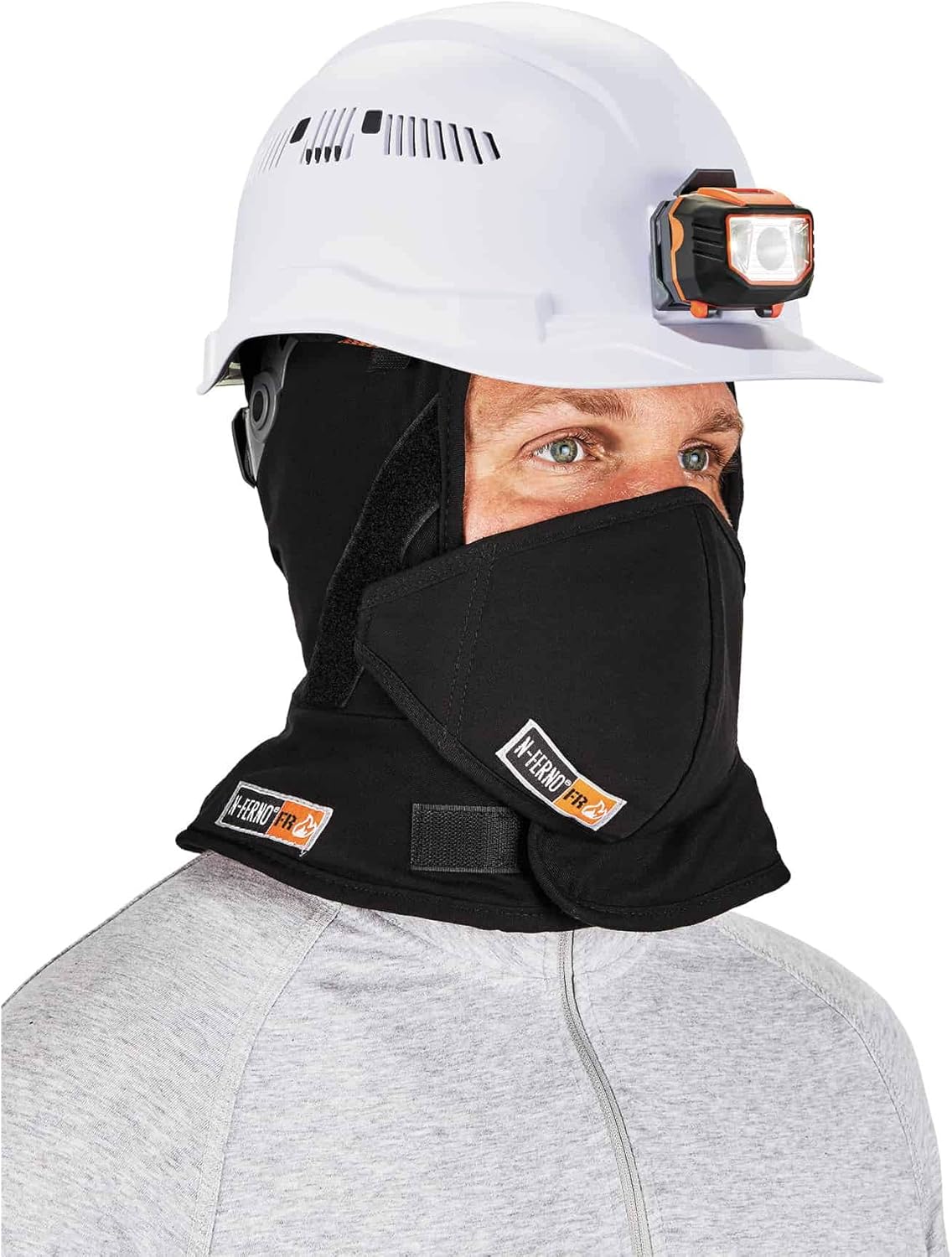 ERGODYNE N-Ferno 2-Layer FR Hard Hat Liner & Mouthpiece