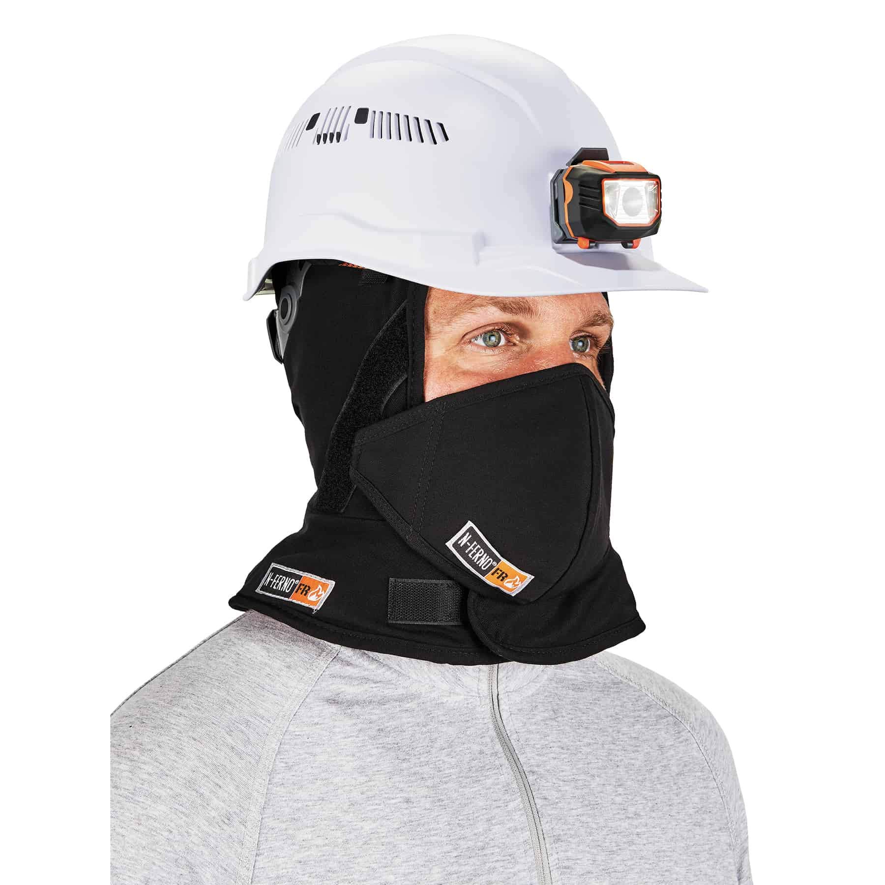ERGODYNE N-Ferno 2-Layer FR Hard Hat Liner & Mouthpiece