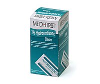 Hydrocortisone Anti-Itch Cream Packets for First Aid & Emergency Kits, 144 Pack