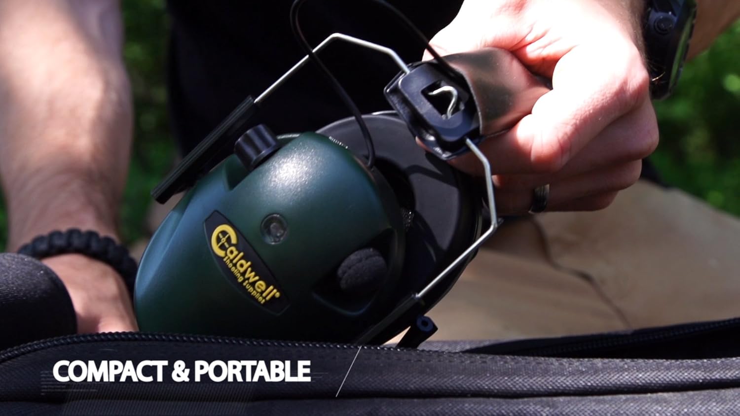 CALDWELL E-MAX Electronic Hearing Protection Low-Profile Earmuffs