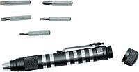 Kershaw TX-Tool (TXTOOL); 4.8 In. Single-Position Multifunction Magnetic Bit Driver; Includes T-6, T-8, T-10