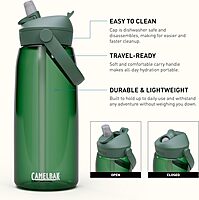 CamelBak Thrive Flip Straw Tritan Renew Water Bottle