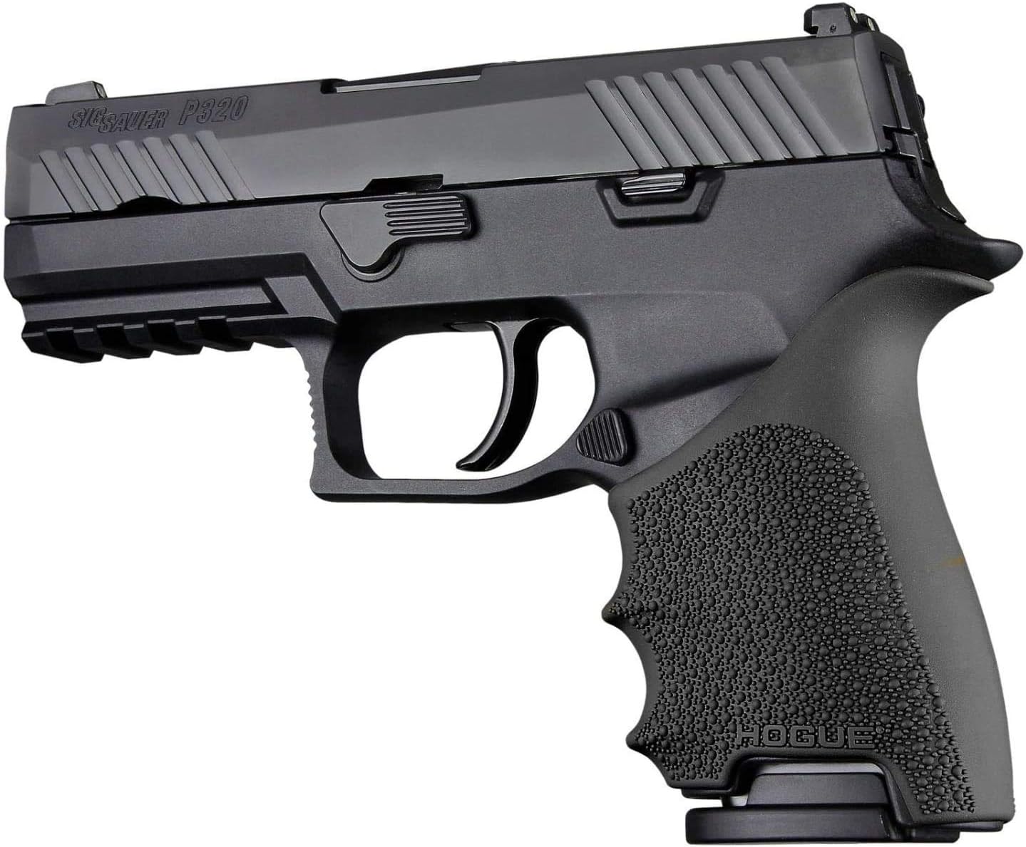 Hogue HandAll Beavertail Rubber Grip Sleeve for Glock and SIG SAUER Pistols