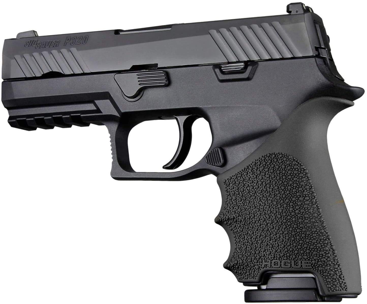 Hogue HandAll Beavertail Rubber Grip Sleeve for Glock and SIG SAUER Pistols