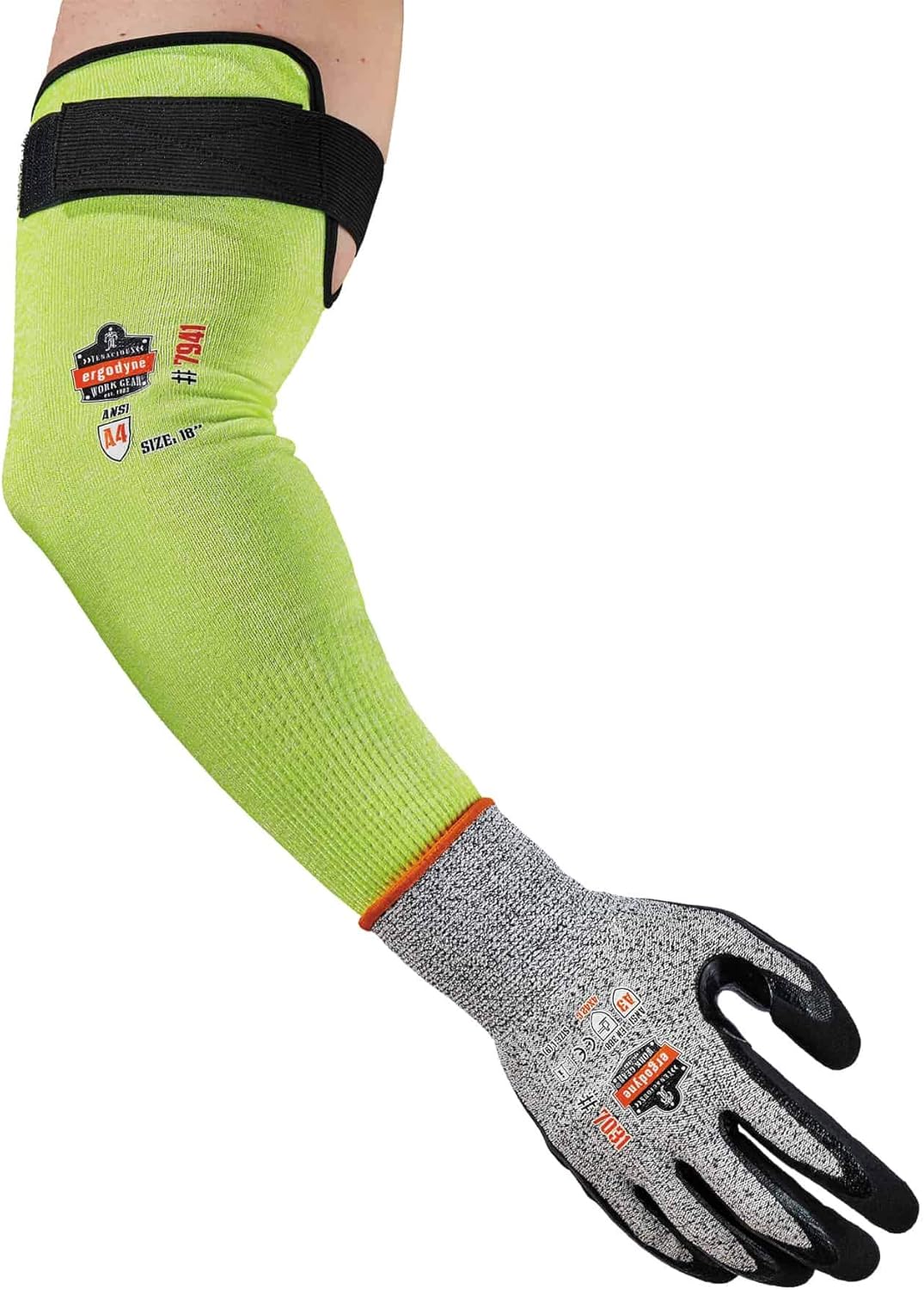 Ergodyne ProFlex 7941 Cut-Resistant Arm Sleeve, Pair
