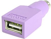 StarTech.com Replacement USB Keyboard to PS/2 Adapter - F/M - Connect a USB Keyboard to a computer through a PS/2 port