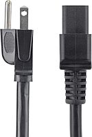 StarTech.com PXT515C19146 6 ft Heavy Duty 14 AWG Computer Power Cord - NEMA 5-15P to C19 - 14 AWG Power Cable - NEMA 5-15P to IEC 320 C19 Power Cord 6 ft 14 AWG