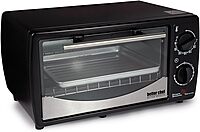 BETTER CHEF Basic Toaster Oven | 4-Slice | 60-Minute Timer