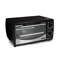 BETTER CHEF Basic Toaster Oven | 4-Slice | 60-Minute Timer