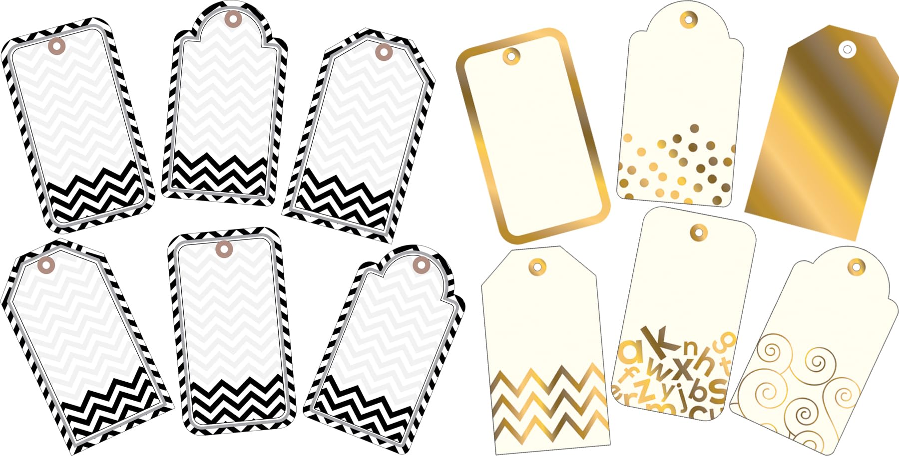 BARKER CREEK Double-Sided Cut-Out Accents