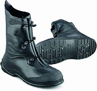 ONGUARD Industries 89802 PVC Gator Shoe with Lug Outsole, 12" Height, Black, Size Large
