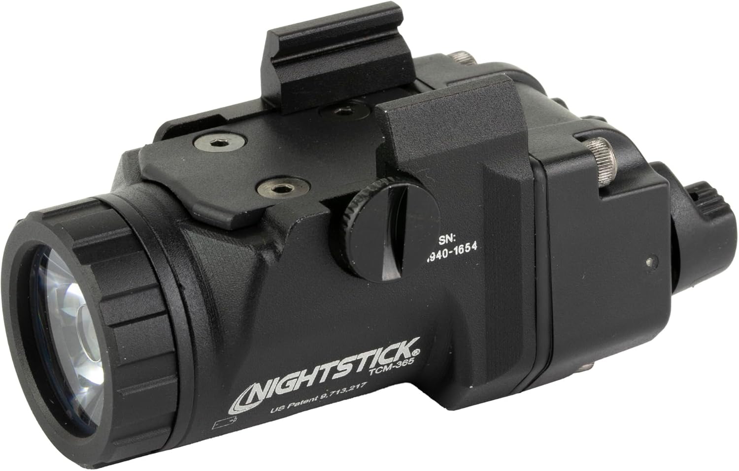 Nightstick TCM-365 Subcompact Handgun Light | Compatible with Sig Sauer® P365 Models - 1 CR123 - Black