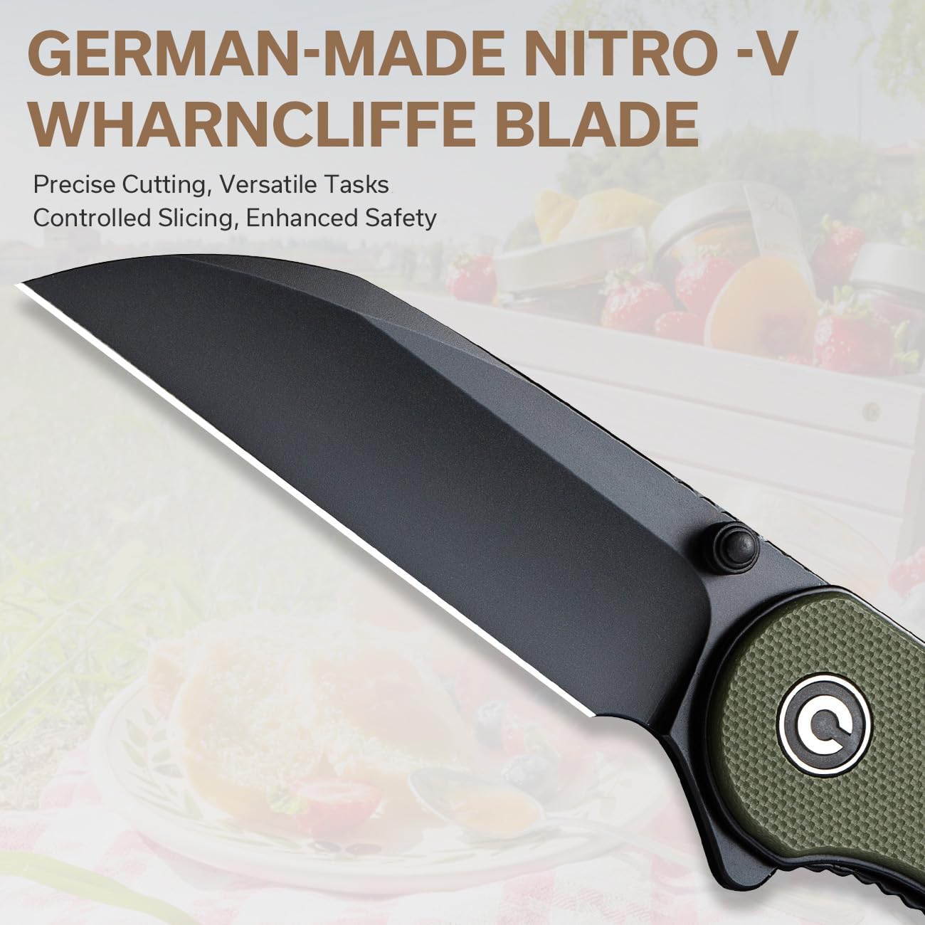 CIVIVI Elementum Folding Knife - Wharncliffe