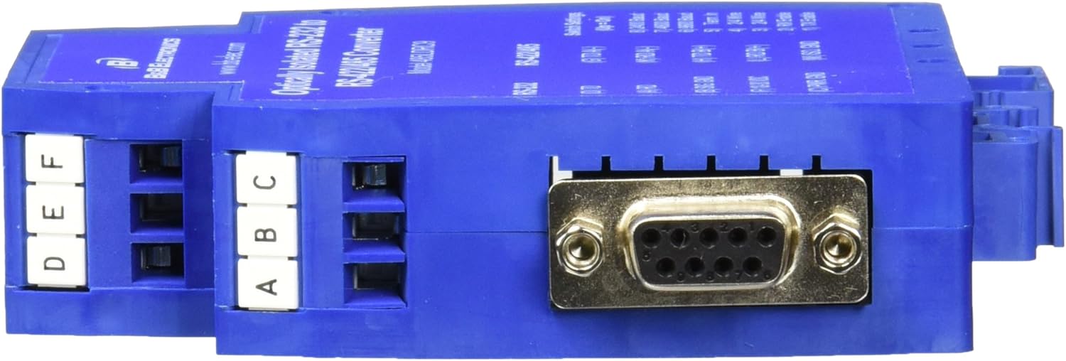 RS-232 to RS-485 Din Rail Mount Converter