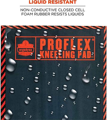Ergodyne ProFlex Kneeling Pad, Foam Knee Cushion, Water Resistant
