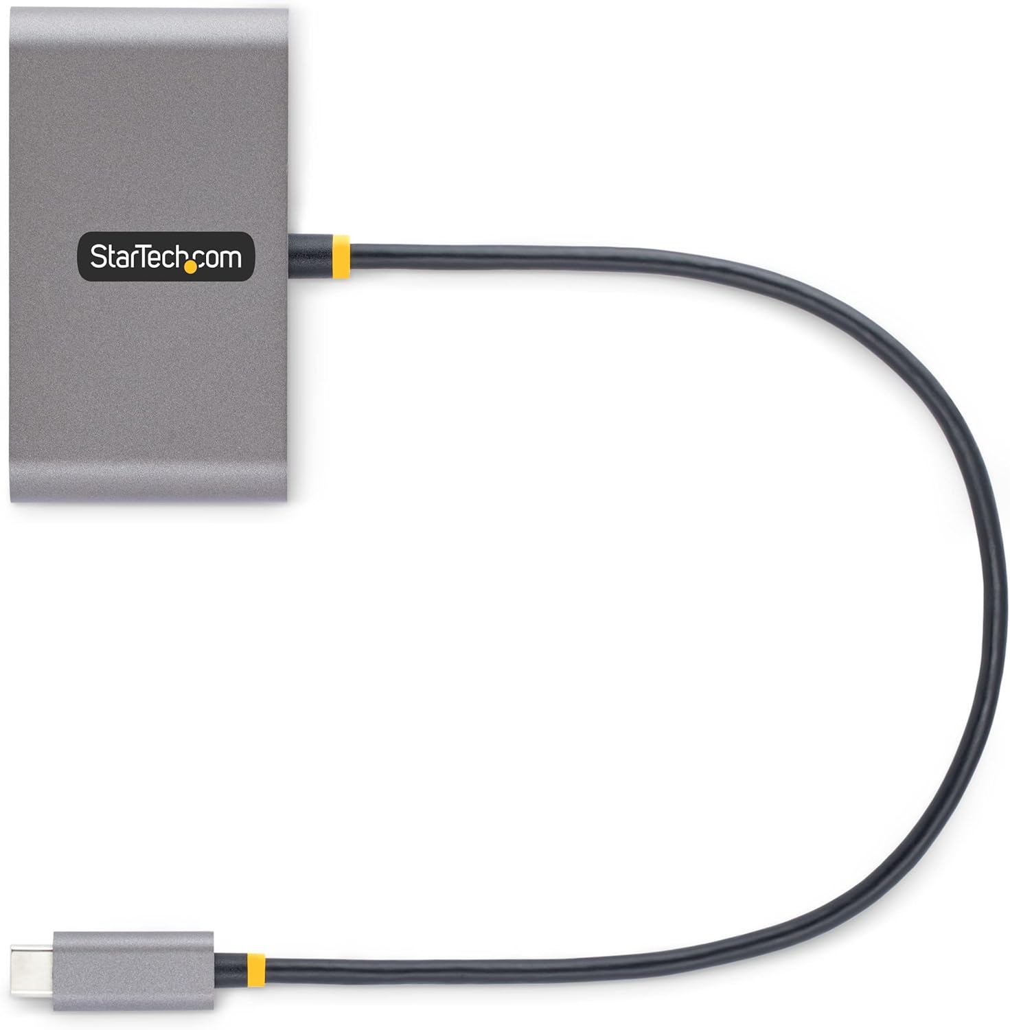 StarTech.com 4-Port USB-C Hub with 100W Power Delivery Pass-Through - 2X USB-A + 2X USB-C - 5Gbps - 1ft (30cm) Long Cable