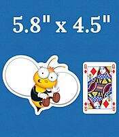 Carson Dellosa 45-Piece Buzz-Worthy Bee Cutouts, Colorful Cardstock Bumblebee Cut Outs for Spring Decor, Party