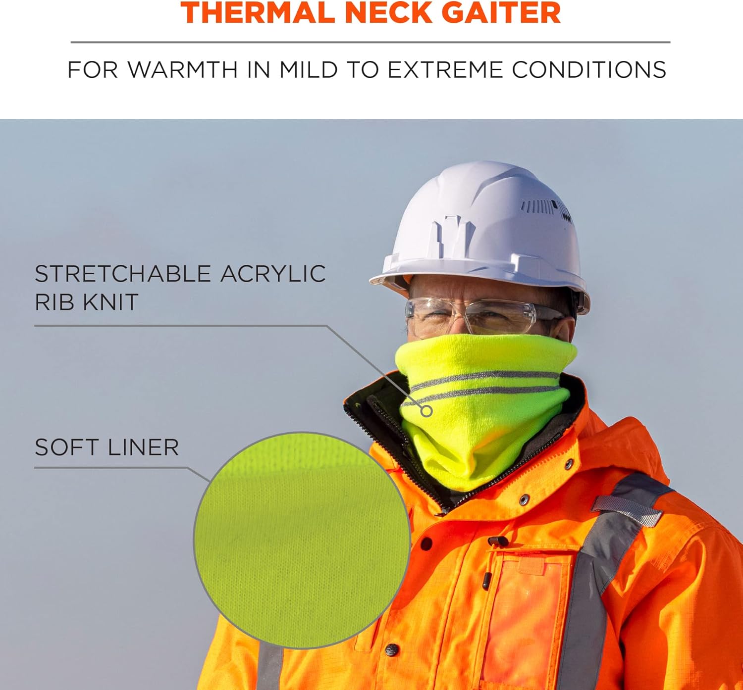 Ergodyne N-Ferno 6961 Reflective Neck Gaiter