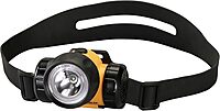 Streamlight 61200 3AA HAZ-LO Headlamp, Yellow - 120 Lumens