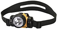 Streamlight 61200 3AA HAZ-LO Headlamp, Yellow - 120 Lumens