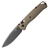 Benchmade - Bugout 535 EDC Knife with Ranger Green Grivory Handle (535GRY-1) Ranger Green Grivory - Cerakote Finish