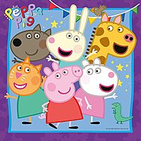 Peppa Pig 49 Piece Jigsaw Puzzle 3 Pack