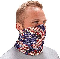 Ergodyne Chill-Its 6485 Multi-Band (Stars & Stripes) — Cooling Headband/Neck Gaiter