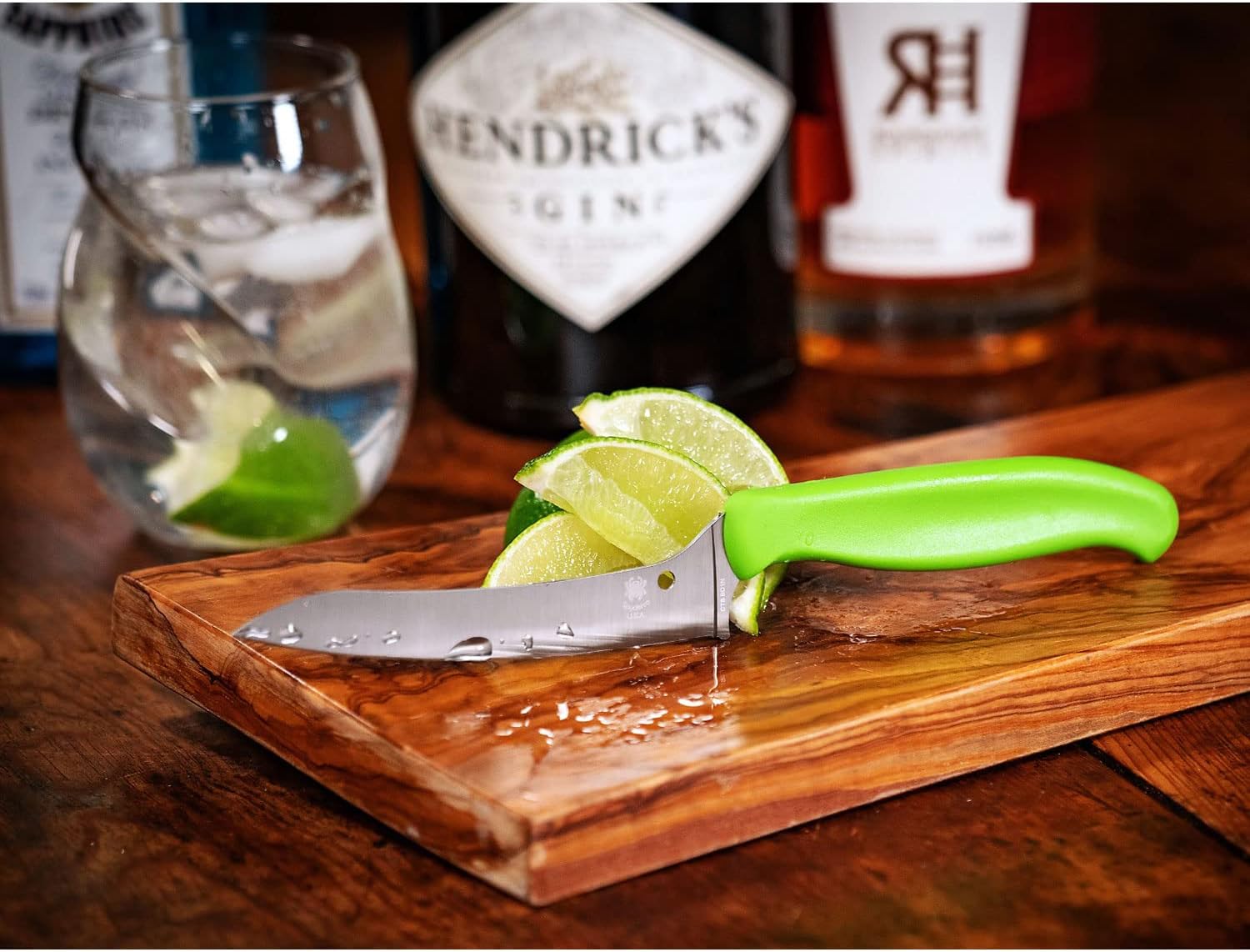 SPYDERCO Z-Cut Kitchen Knife with CTS BD1N Stainless Steel Blade