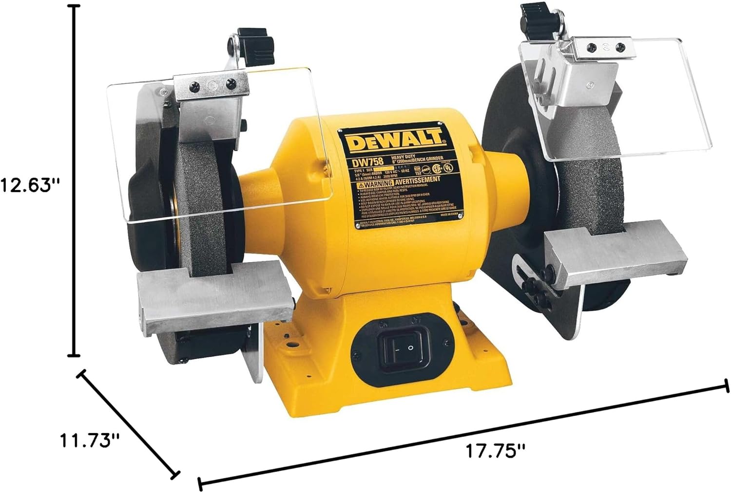 DEWALT DW758 8-Inch Bench Grinder