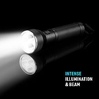 Nite Ize INOVA T11R Rechargeable Tactical Flashlight and Power Bank - Long Range 5800 Lumen Waterproof Flashlight