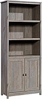 SAUDER Cottage Road 72in Library Bookcase with Doors and Adjustable Shelves