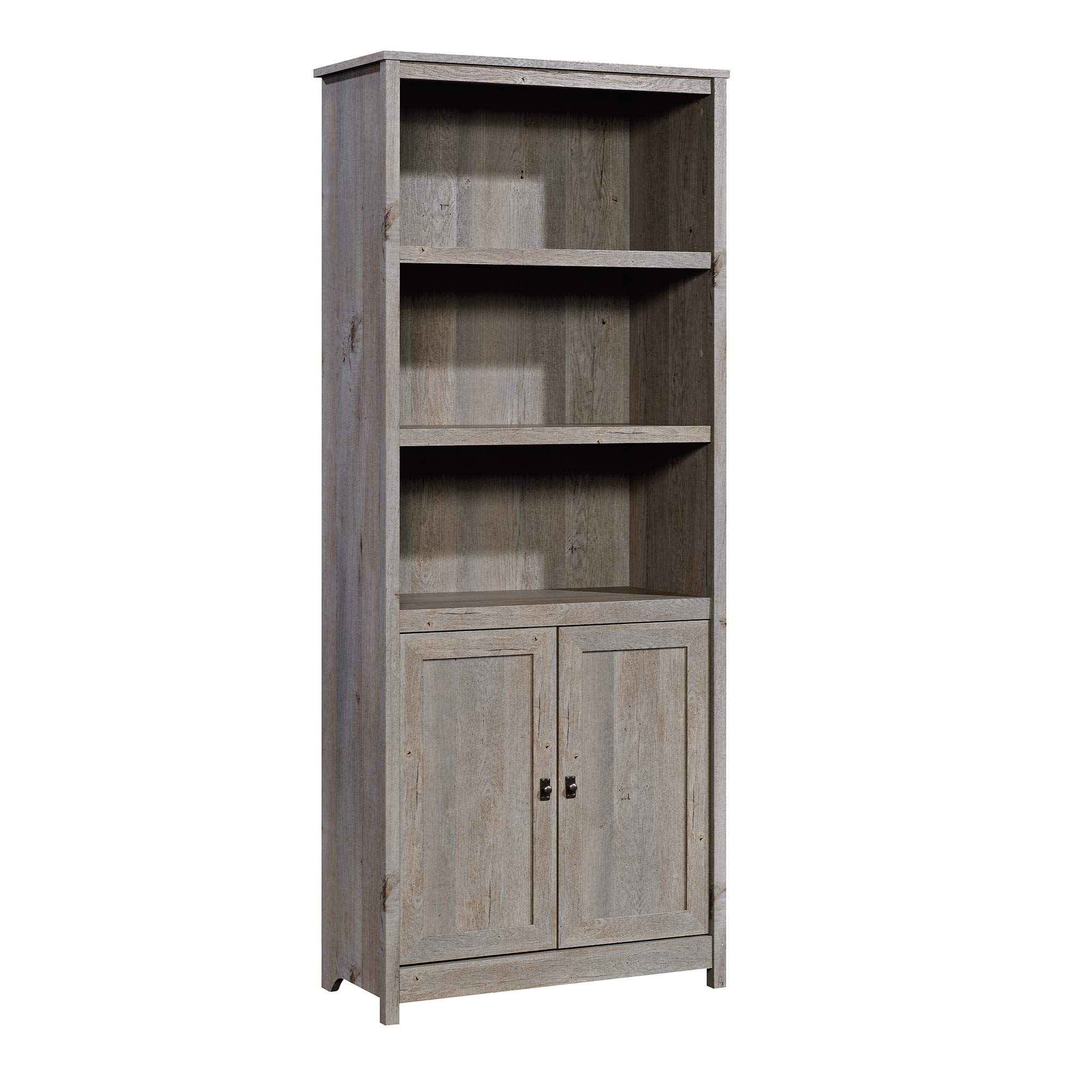 SAUDER Cottage Road 72in Library Bookcase with Doors and Adjustable Shelves