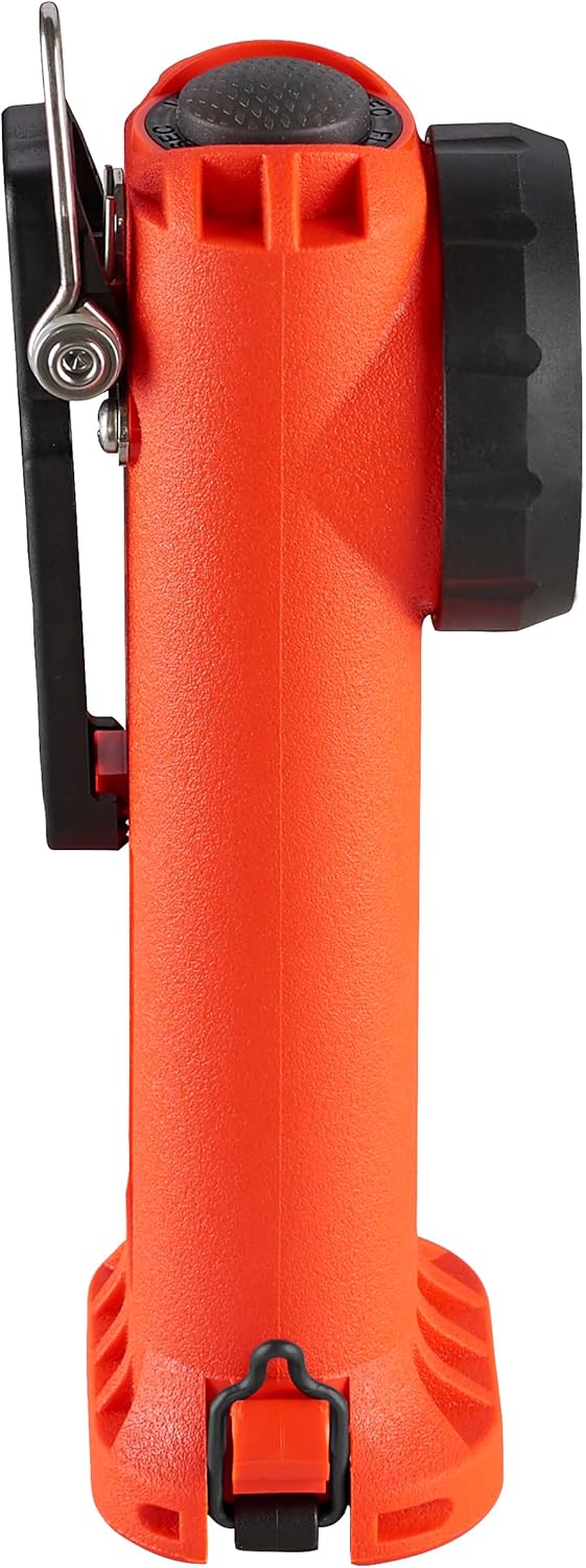 Streamlight 90952 Survivor X 250-Lumen Right-Angle Firefighter's Flashlight with Charger and Charging System, Orange