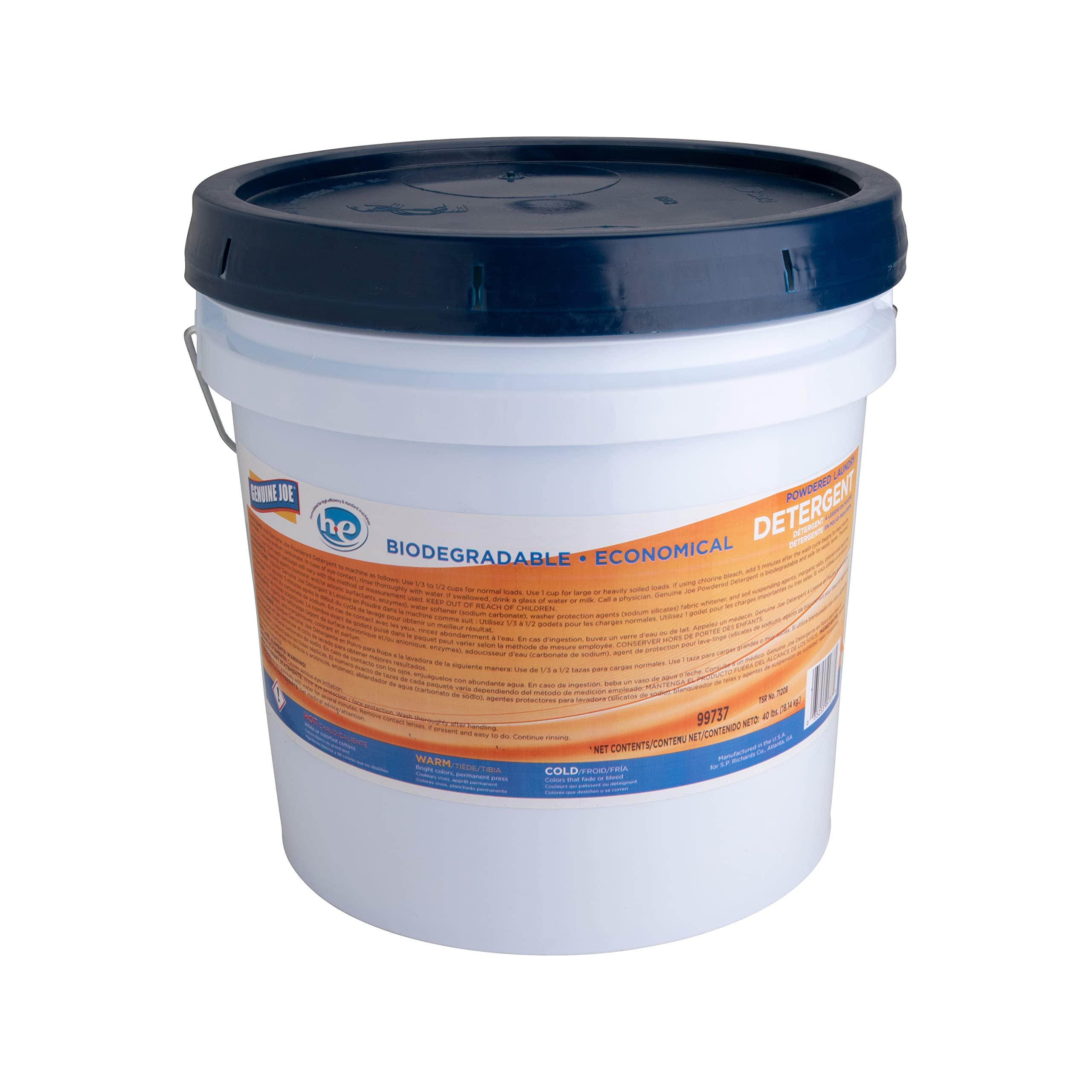 Genuine Joe Economical Powdered Laundry Detergent, 640 oz (99737)