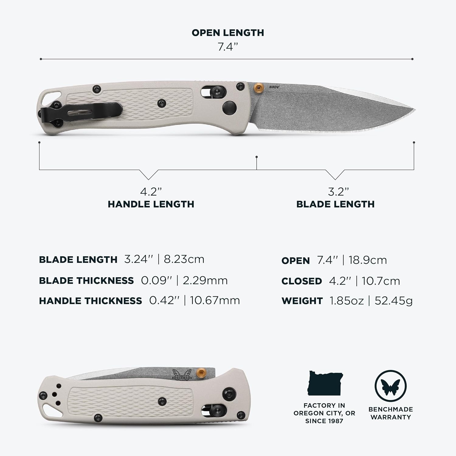 Benchmade - Bugout 535 EDC Folding Knife