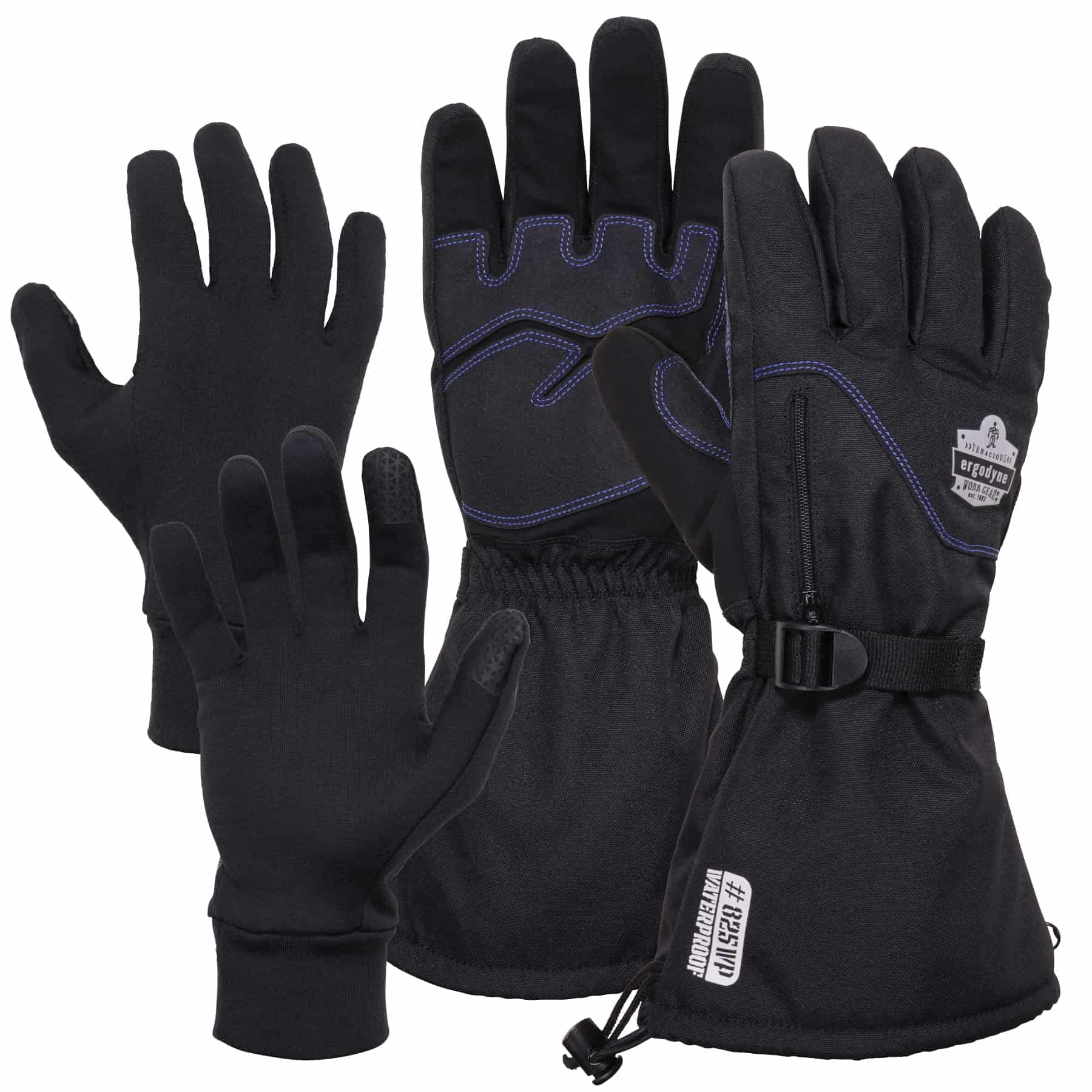 ERGODYNE ProFlex 825WP Thermal Waterproof Winter Work Gloves