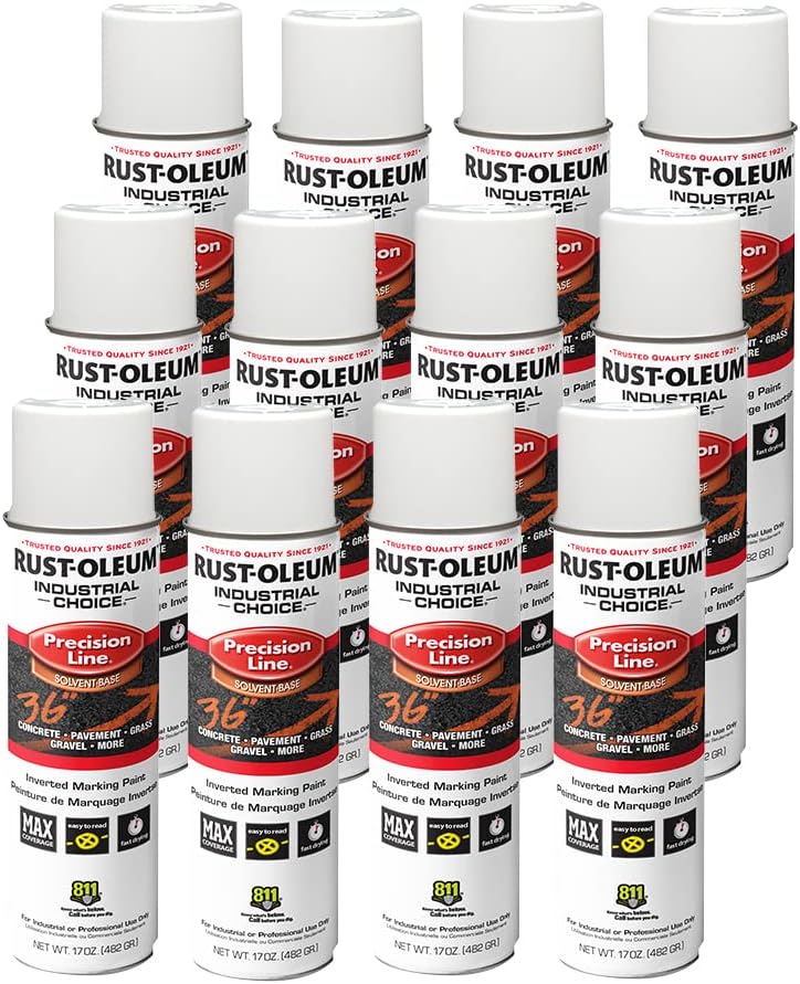 Rust-Oleum Industrial Choice M1600/M1800 Precision Line Inverted Marking Paint