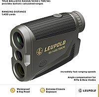 Leupold RX-1400I TBR/W Gen 2 w/Flightpath Rangefinder, Black/Gray