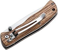 Magnum 01EL605 Backpacker Pocket Knife with 2-2/3 in. Straight Edge Blade, Wooden