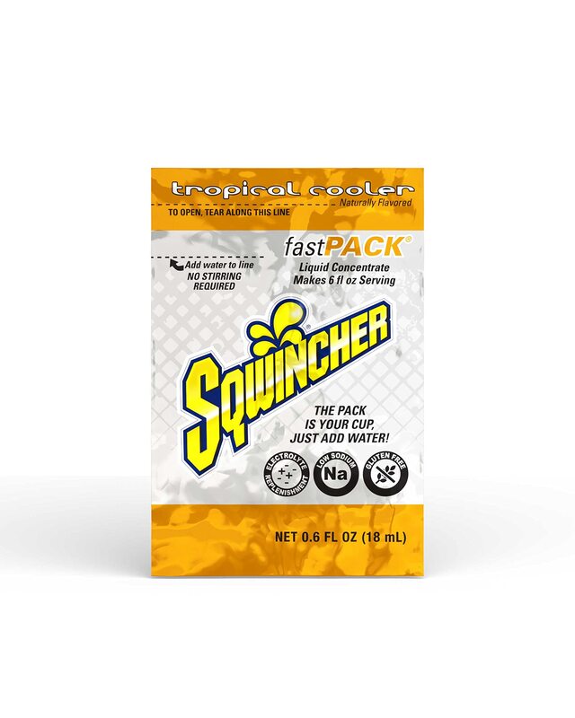 SQWINCHER Fast Pack Liquid Concentrate Single-Serve Packets