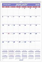 AT-A-GLANCE Monthly Wall Calendar