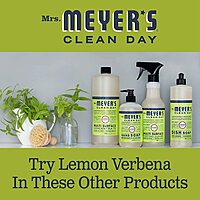 Mrs. Meyers Clean Day Liquid Hand Soap, Lemon Scent, 12.5 Oz, Carton Of 6 Bottles