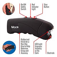 MACE Ergo Stun Gun - Rechargeable with LED Flashlight